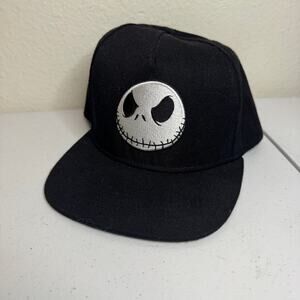 The Nightmare Before Christmas Black Skull Hat